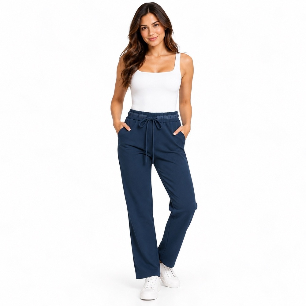 Kate Spade New York Womens Size 0 Black Drawstring Elastic Waist Jogger Pants